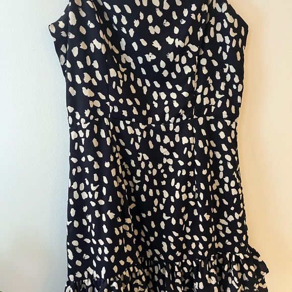 Princess Polly navy and white polkadot mini sun dress - Picture 6 of 6